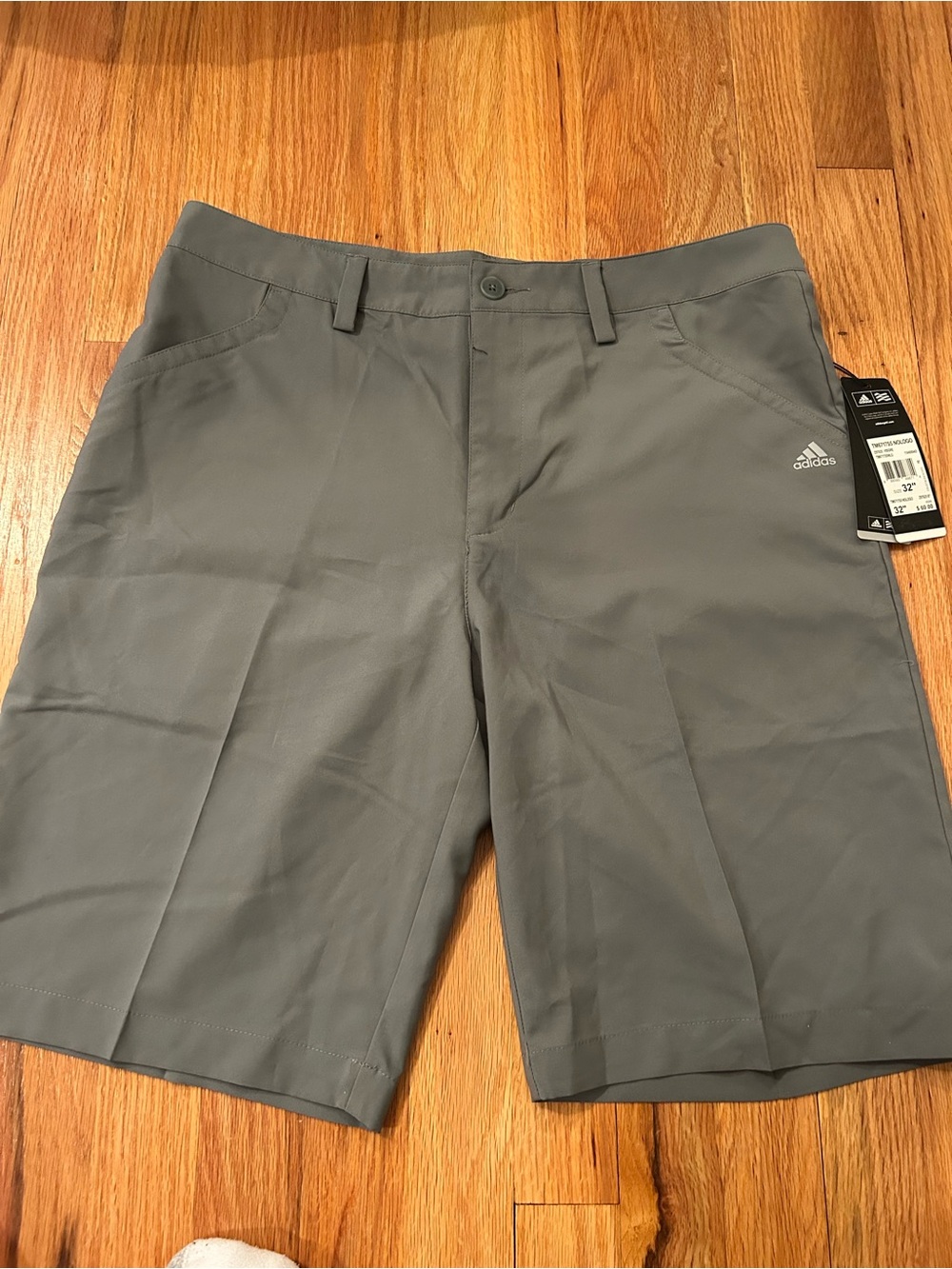 adidas Men's Gray Athletic Hybrid Shorts